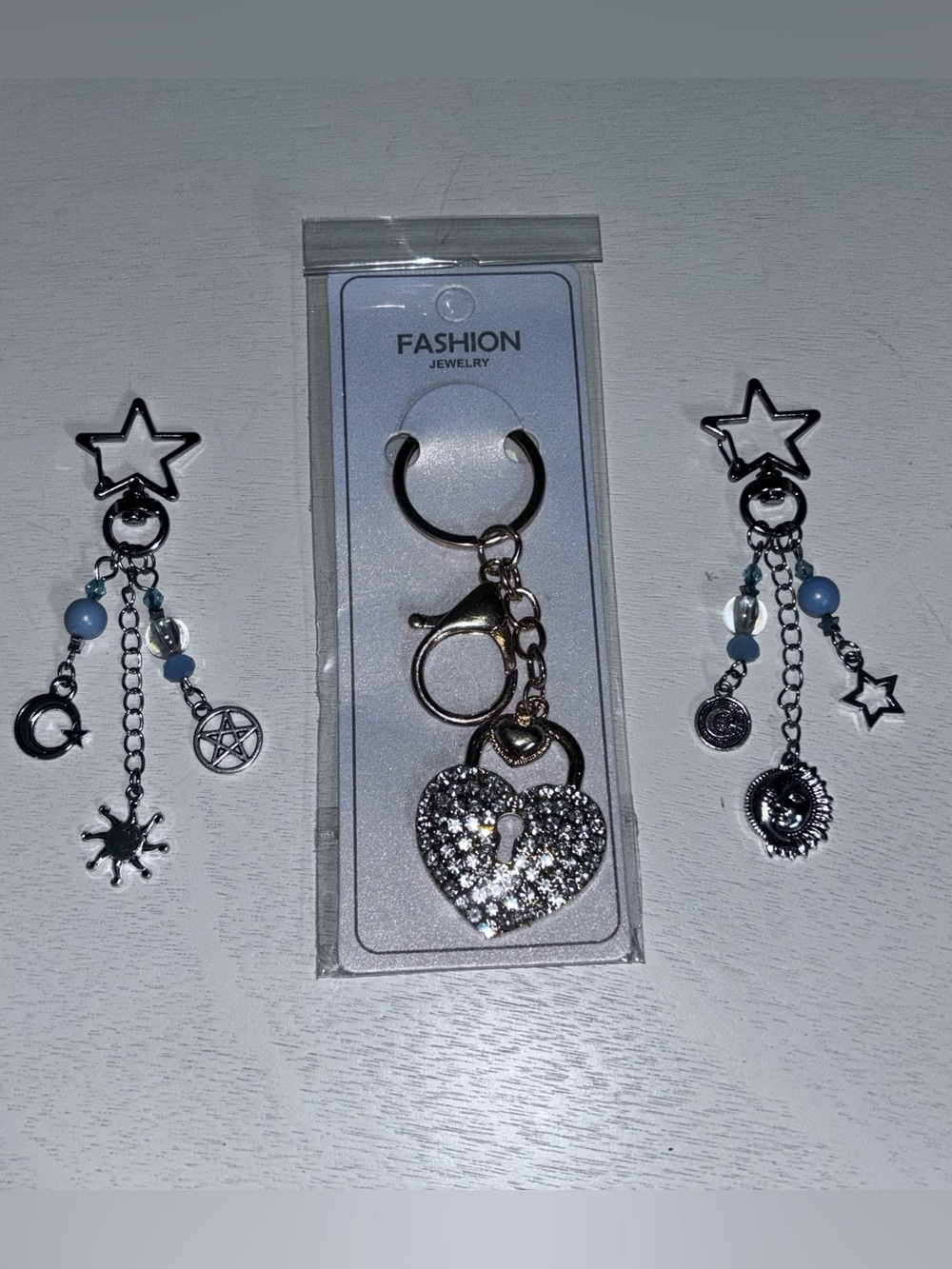 Three Keychains NWOT